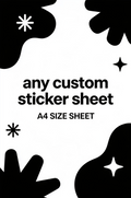 Any custom stickers